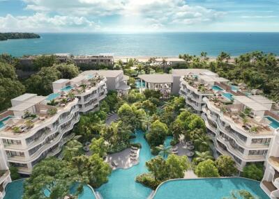 Luxury Beachfront 2-Bedroom Condo in Garrya Residences, Bangtao - Type A