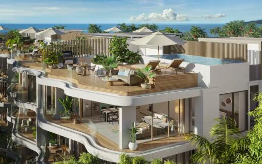 Luxury Beachfront 2-Bedroom Condo in Garrya Residences, Bangtao - Type B