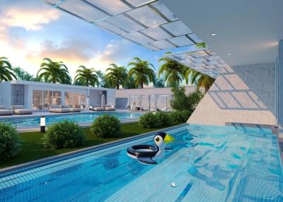 2 Bedroom Condo with Private Swimming Pool for Sale at Babylon Sky Garden II - Type A & B