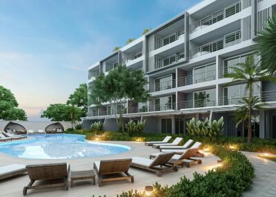 2 Bedroom Condo with Private Swimming Pool for Sale at Babylon Sky Garden II - Type A & B