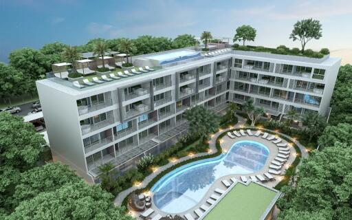 2 Bedroom Condo with Private Swimming Pool for Sale at Babylon Sky Garden II - Type A & B