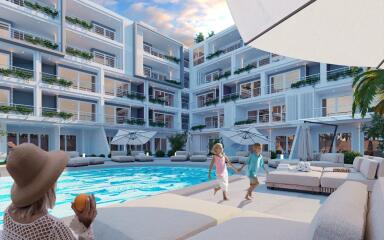 2 Bedroom Condo with Private Swimming Pool for Sale at Babylon Sky Garden II - Type A & B