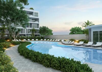 2 Bedroom Condo with Private Swimming Pool for Sale at Babylon Sky Garden II - Type A & B