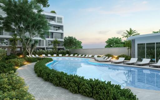 2 Bedroom Condo with Private Swimming Pool for Sale at Babylon Sky Garden II - Type A & B