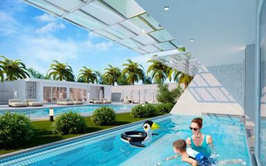 2 Bedroom Condo with Private Swimming Pool for Sale at Babylon Sky Garden II - Type A & B