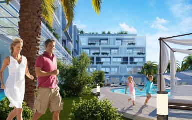 2 Bedroom Condo with Private Swimming Pool for Sale at Babylon Sky Garden II - Type A & B