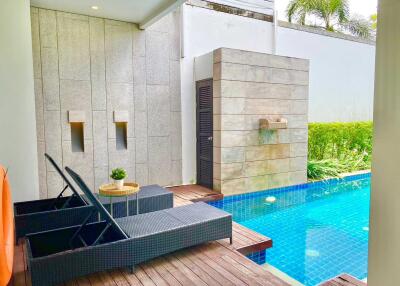 Spacious 4-Bed Investment Condo with Private Pool for Sale in Oxygen Condomium, Bangtao