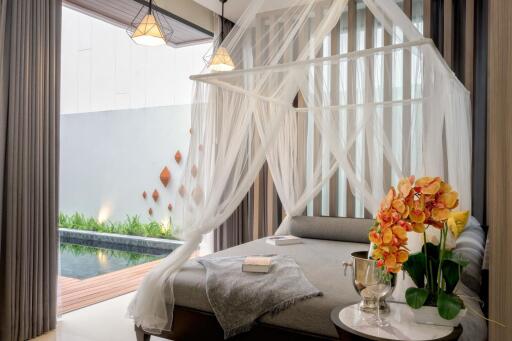 Hotel-Serviced 2-Bed Pool Villa in Surin - Panora Pool Villas - 500m from Beach