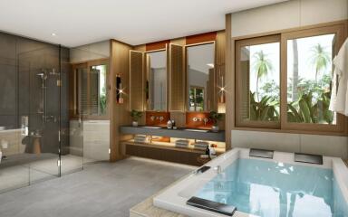 4 Bedroom Private Pool Villa Near Boat Avenue - Celestia Villas