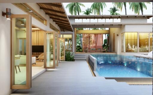 4 Bedroom Private Pool Villa Near Boat Avenue - Celestia Villas