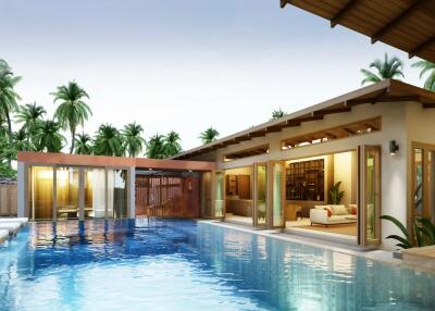 4 Bedroom Private Pool Villa Near Boat Avenue - Celestia Villas