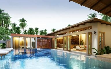 4 Bedroom Private Pool Villa Near Boat Avenue - Celestia Villas