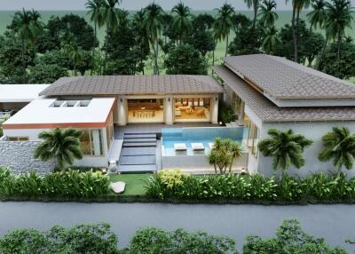 4 Bedroom Private Pool Villa Near Boat Avenue - Celestia Villas