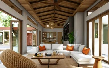 Modern 4 Bedroom Villa with Large Land Plot in Pasak - Celestia Villas