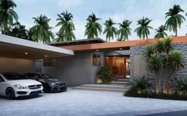 Modern 4 Bedroom Villa with Large Land Plot in Pasak - Celestia Villas