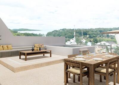 Brand New Penthouse for Sale at Pandora Residences, Rawai