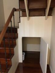 Staircase with under-stair storage