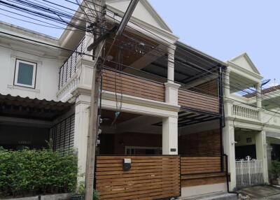 Front view of a two-story residential building