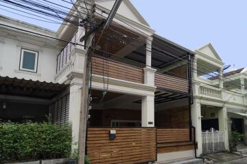 Front view of a two-story residential building