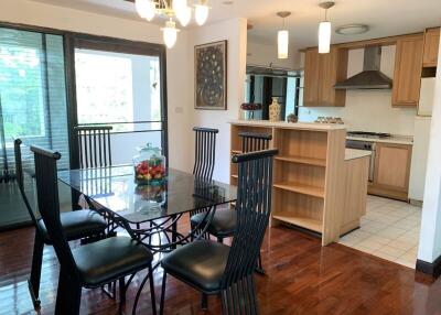 Dining area and kitchen view