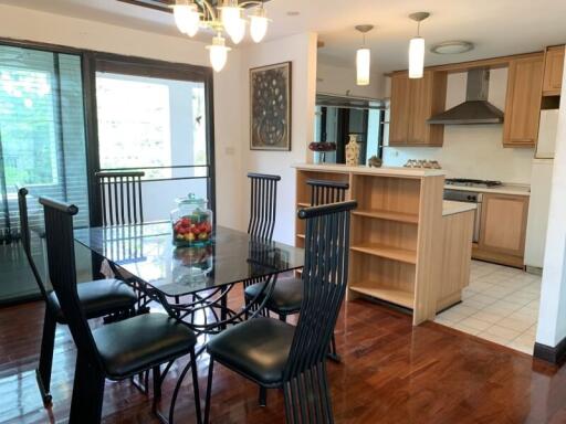 Dining area and kitchen view