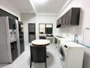 Modern kitchen with appliances