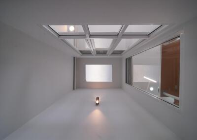 Modern minimalist interior space