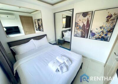 Arcadia Beach Continental 1 ห้องนอนขนาด 26 ตร.ม. ปล่อยเช่าง่าย