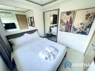 Arcadia Beach Continental 1 ห้องนอนขนาด 26 ตร.ม. ปล่อยเช่าง่าย