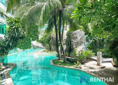 Fully furnished 2 bedroom apartment in Amazon Residence, Pattaya. 1st floor, personal access to the pool – 4.099M Thb