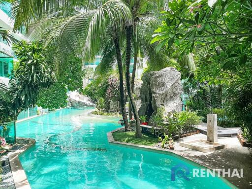 Fully furnished 2 bedroom apartment in Amazon Residence, Pattaya. 1st floor, personal access to the pool – 4.099M Thb