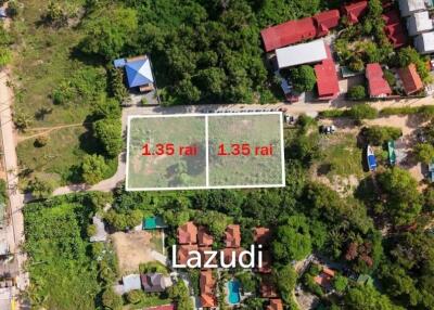 2,160 ตร.ม.ที่ดินสำหรับ ขายใน บ่อผุด