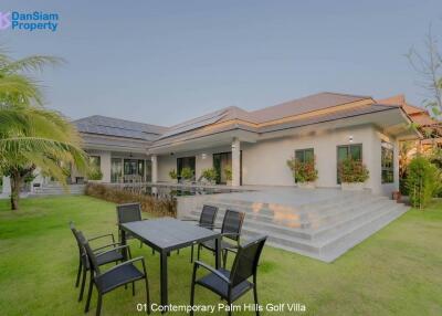 Contemporary Golf Villa in Hua Hin at Palm Hills Golf Resort