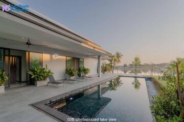 Contemporary Golf Villa in Hua Hin at Palm Hills Golf Resort