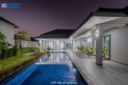 Contemporary Golf Villa in Hua Hin at Palm Hills Golf Resort