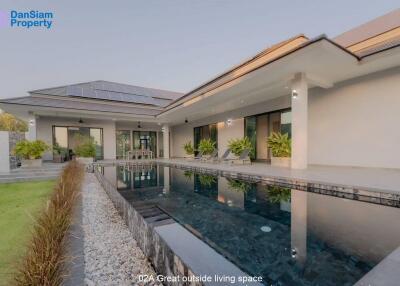 Contemporary Golf Villa in Hua Hin at Palm Hills Golf Resort