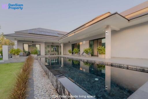 Contemporary Golf Villa in Hua Hin at Palm Hills Golf Resort