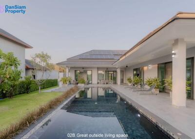 Contemporary Golf Villa in Hua Hin at Palm Hills Golf Resort