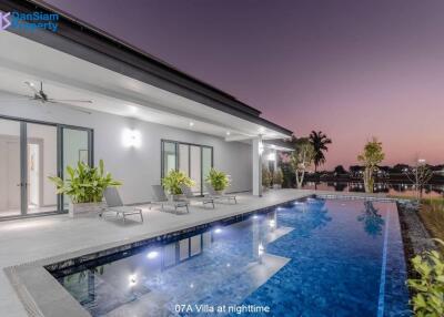 Contemporary Golf Villa in Hua Hin at Palm Hills Golf Resort