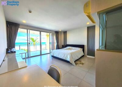 Luxury Beachfront Condo In Cha-Am at Baan Thew Talay Aquamarine