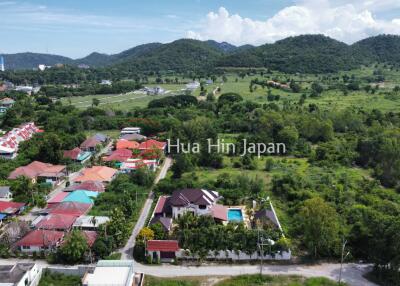 Solid 4 bedroom Pool Villa On 1 Rai Land near town for Sale in Hua Hin (Unfurnished)