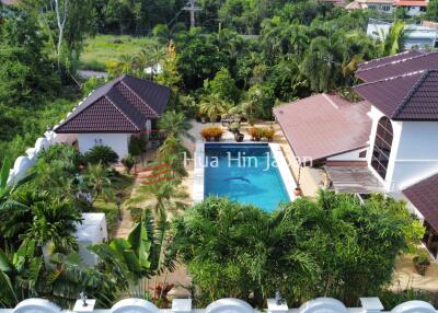 Solid 4 bedroom Pool Villa On 1 Rai Land near town for Sale in Hua Hin (Unfurnished)