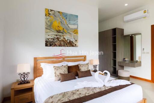 Modern and Spacious 3 Bedroom Pool Villa near Black Mountain Golf course and HHIS school for Sale, Hua Hin (Off plan)