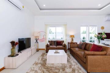 Modern and Spacious 3 Bedroom Pool Villa near Black Mountain Golf course and HHIS school for Sale, Hua Hin (Off plan)