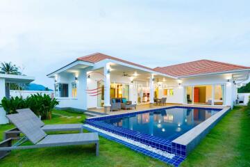 Modern and Spacious 3 Bedroom Pool Villa near Black Mountain Golf course and HHIS school for Sale, Hua Hin (Off plan)