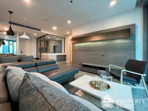 2-BR Condo at The Room Bts Wongwianyai near BTS Wongwian Yai