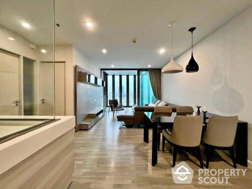 2-BR Condo at The Room Bts Wongwianyai near BTS Wongwian Yai