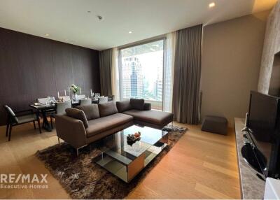 Spacious 2-Bed Condo with Easy Access to BTS Sala Daeng - Ideal for Urban Living in Bangkok!