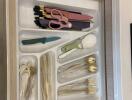 Kitchen drawer with utensils