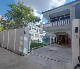 Exterior view of a house with driveway and garage